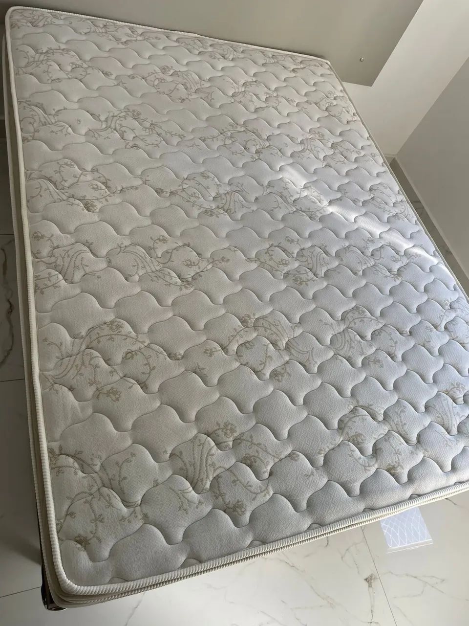 CAMA BOX CASAL + COLCHÃO ORTOBOM - Foto 4