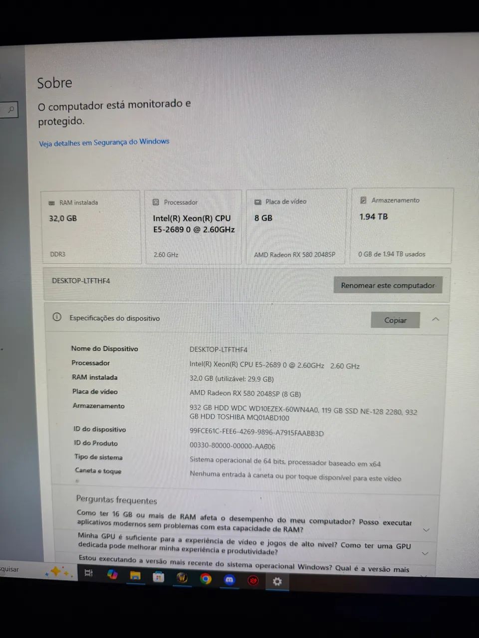 Computado gammer  - Foto 2