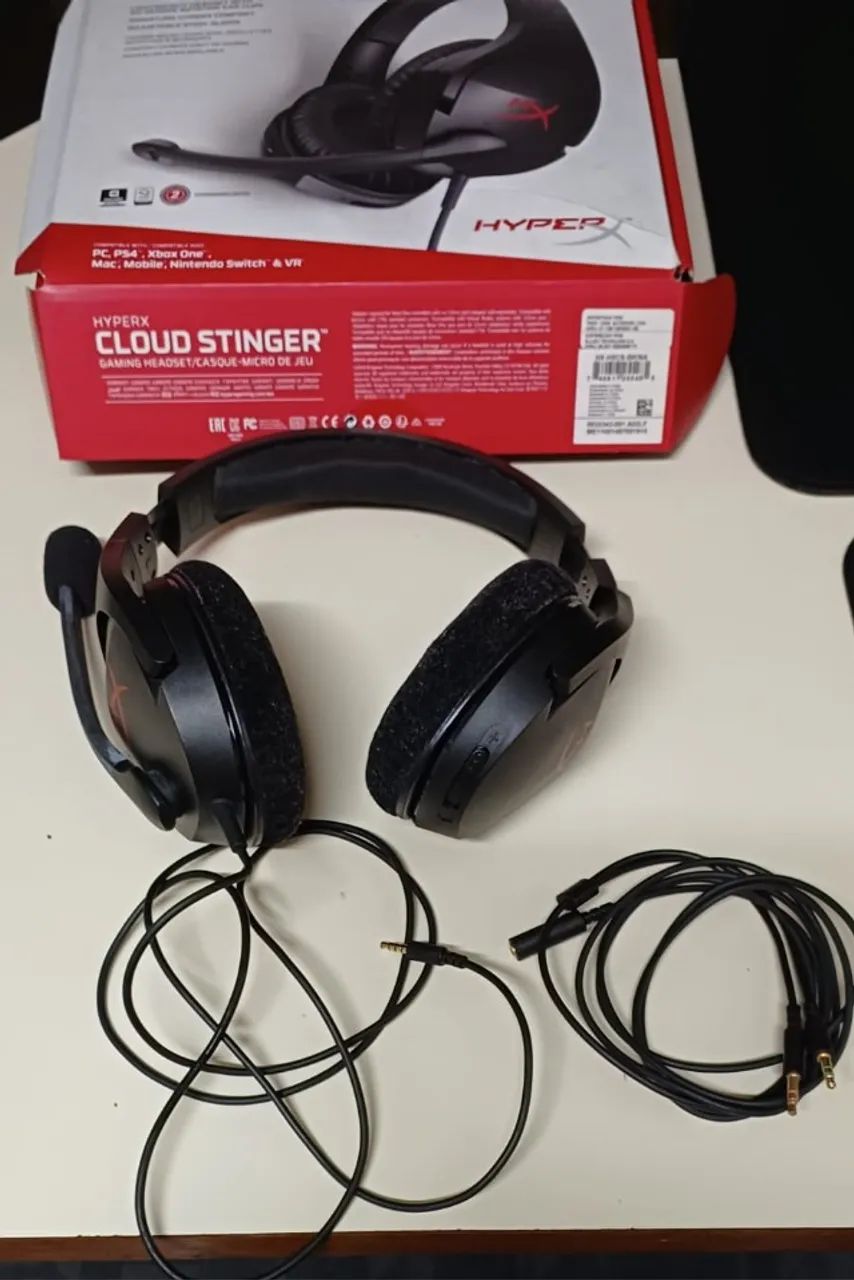 Headset Gamer HyperX Cloud Stinger, com microfone - Foto 4