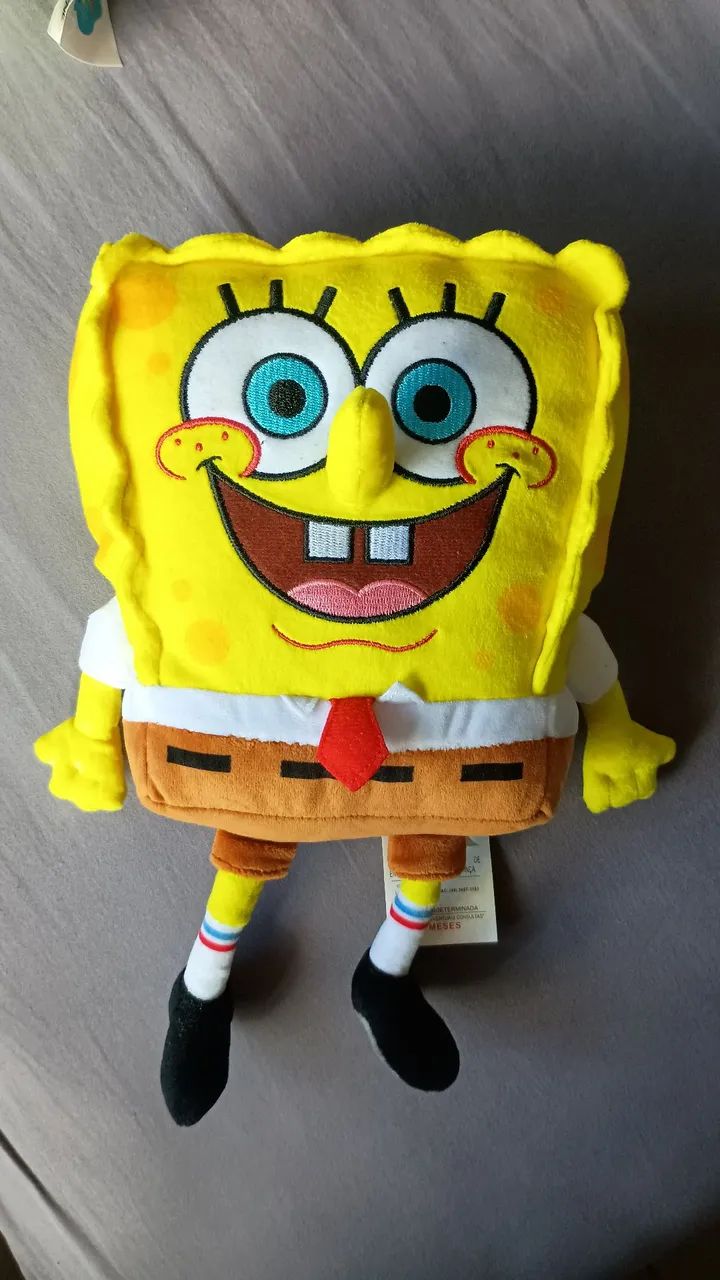 Pelúcias do Bob esponja 