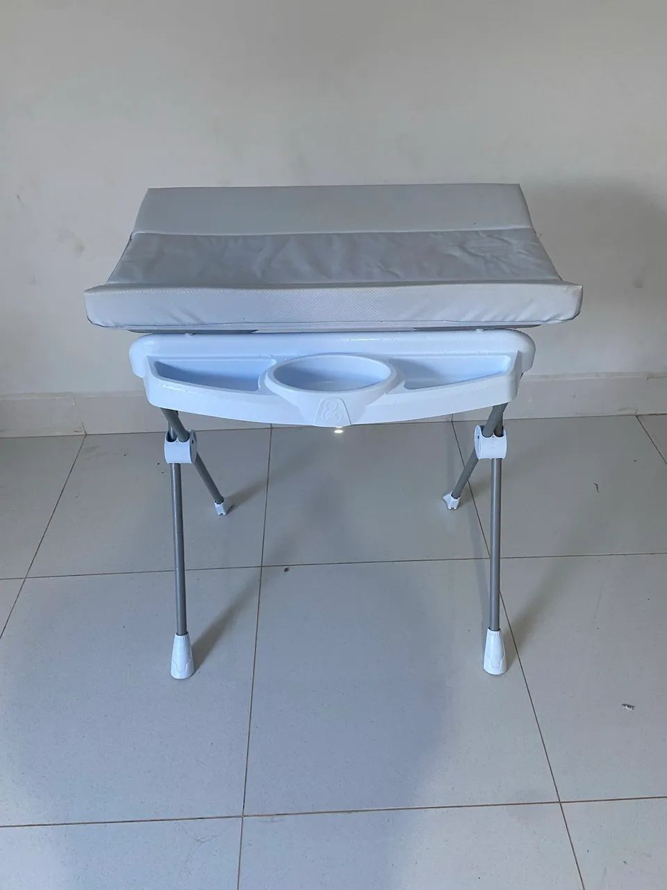 Banheira com trocador Azul bebê  - Foto 2