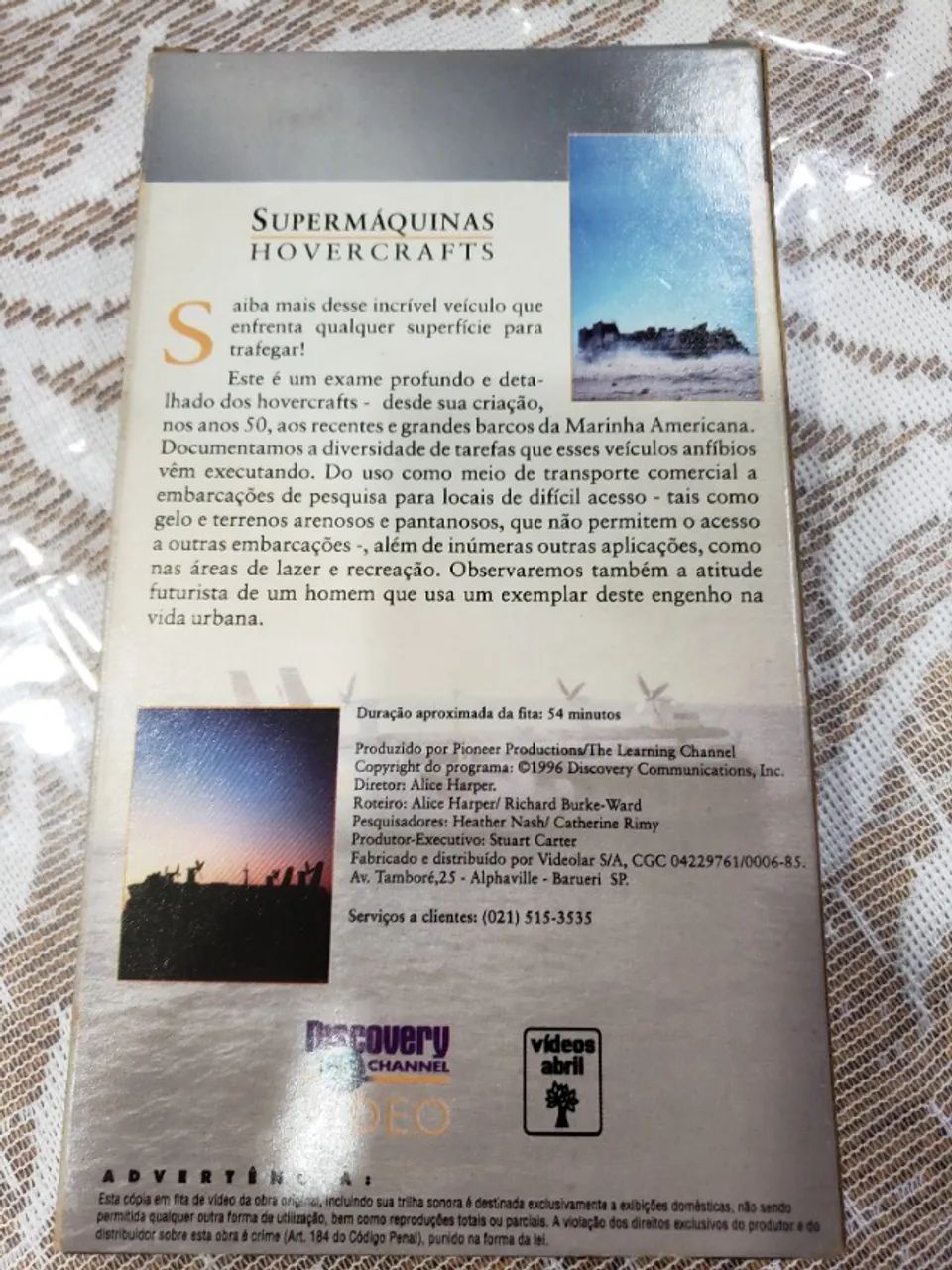 VHS Discovery Channel "Super Máquinas: HOVERCRAFTS" - Foto 2