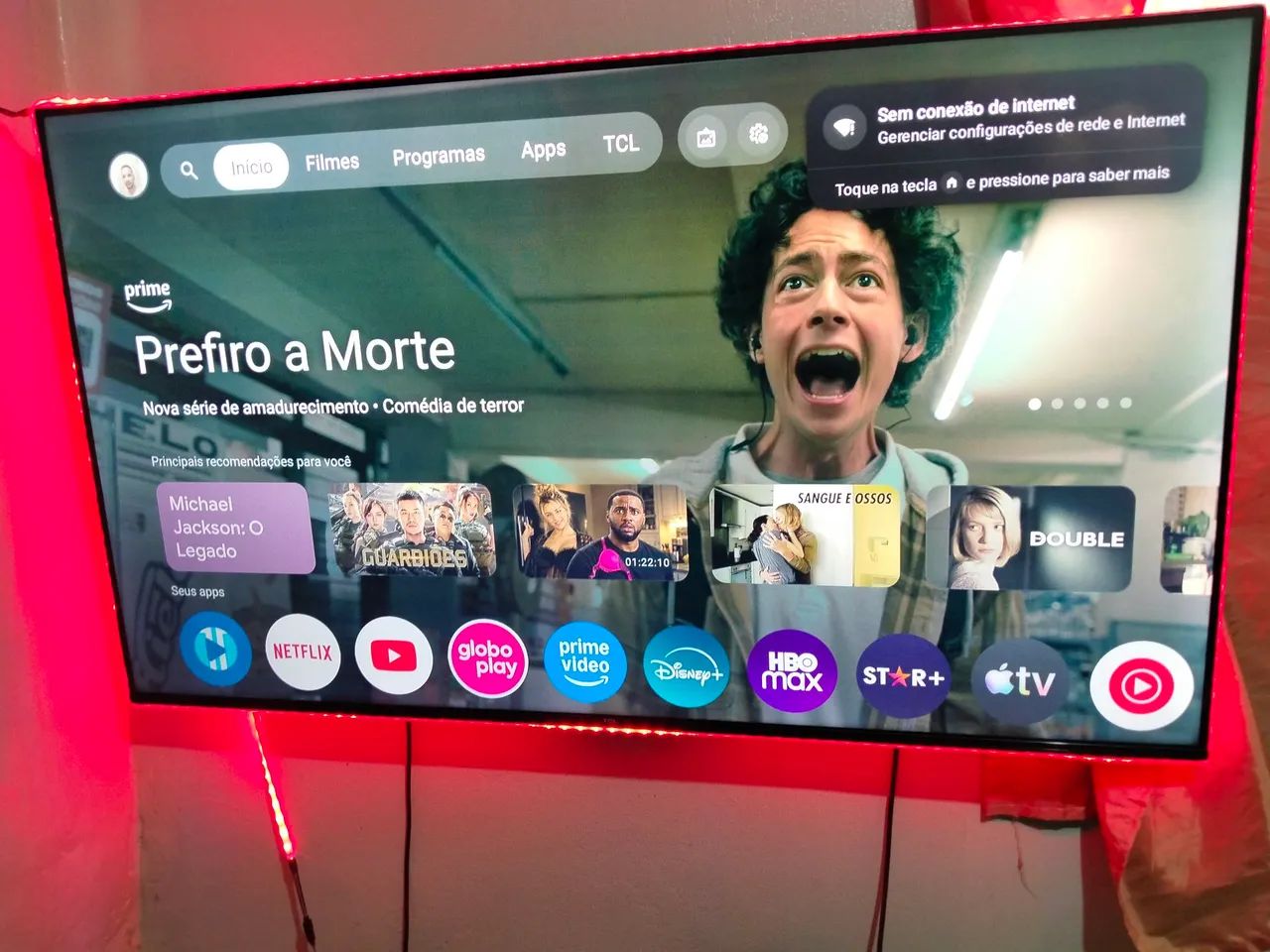 Smart tv 55 polegadas tcl p635 - Foto 2