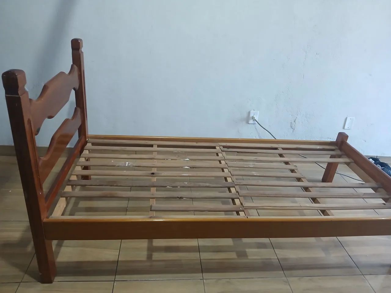 Cama de solteiro madeira  - Foto 4