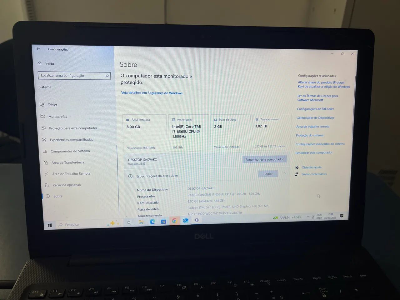 Notebook Dell i7 - Foto 5