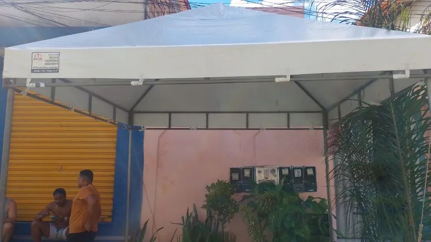 Toldos para eventos tamanho 4x4, 5x5 e 6x6