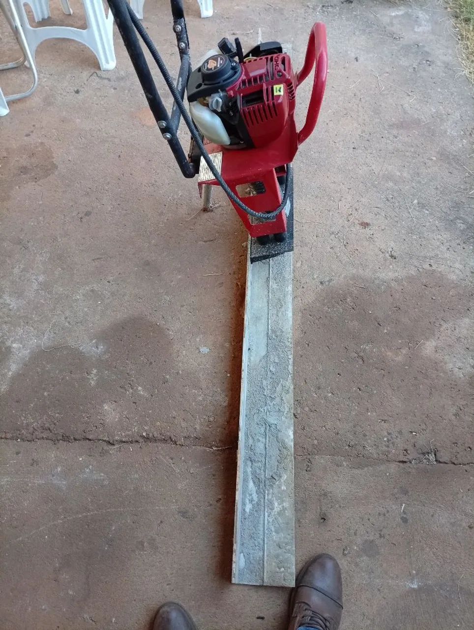Régua vibratória de concreto  - Foto 4