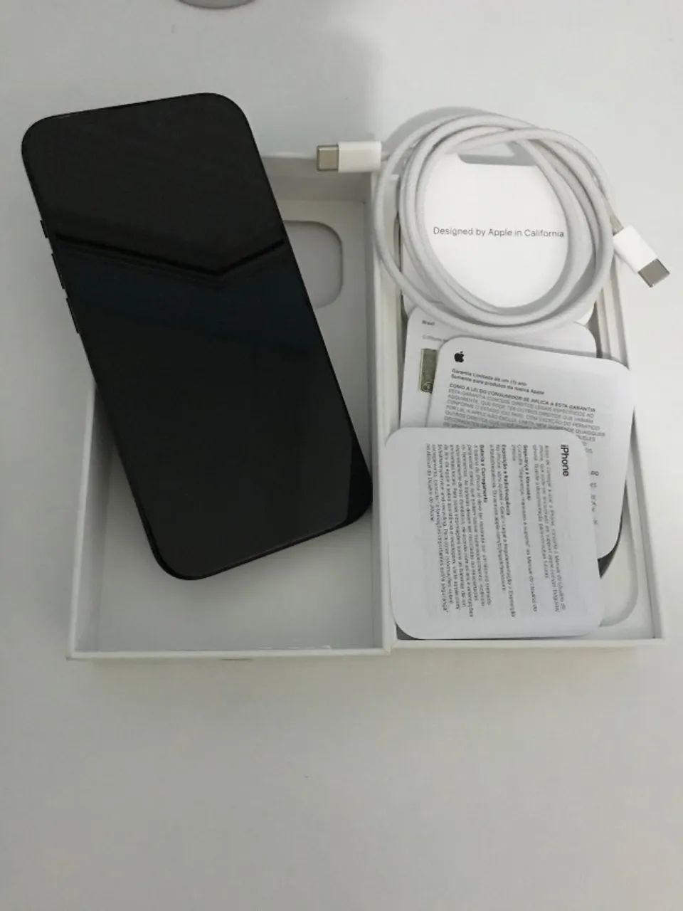 Iphone 15 (128 GB) Preto Chumbo  - Foto 5