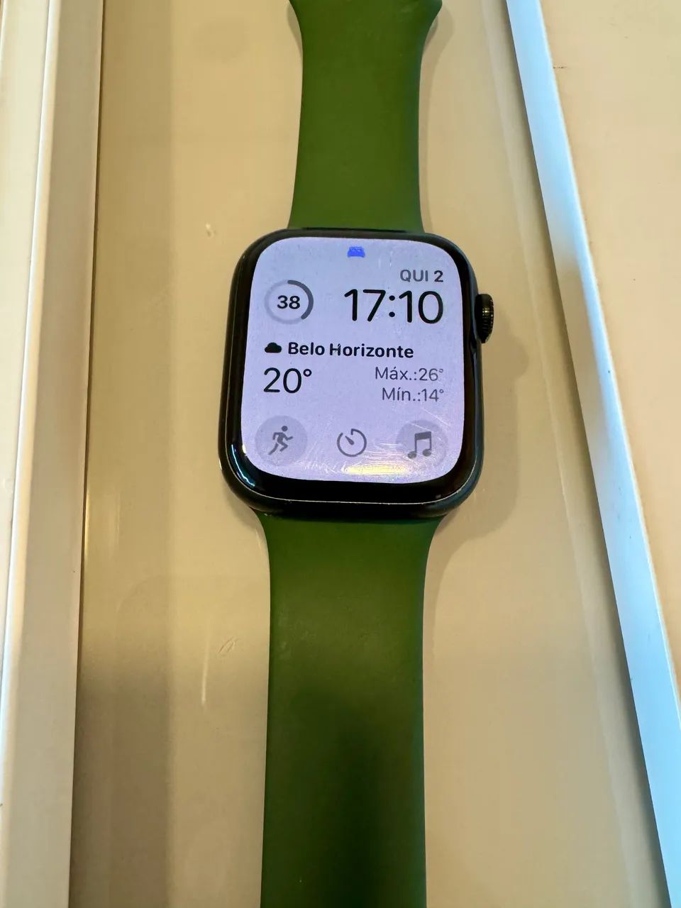Apple Watch Series 7 45mm Verde Nunca Aberto 