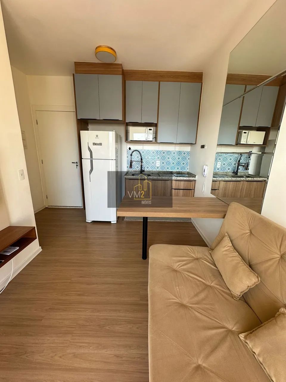 Apartamento Mobiliado 1 Dorm Vila Romana - Foto 3