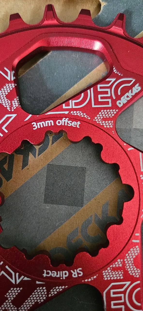 Coroa 32 Deckas padrão Sram Nova - Foto 5