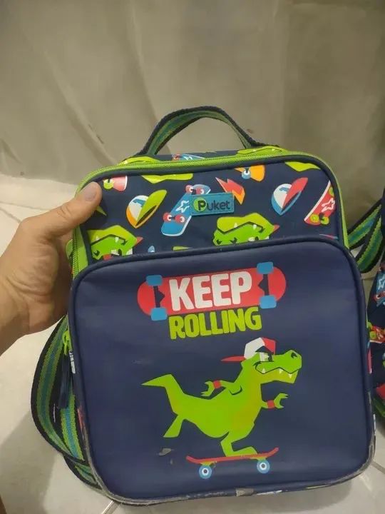Mochila e lancheira puket  