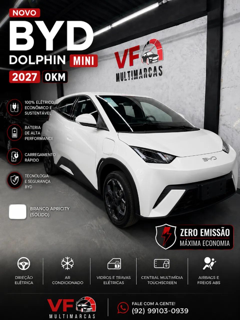 BYD Dolphin Mini (Elétrico) 2027 - Foto 3
