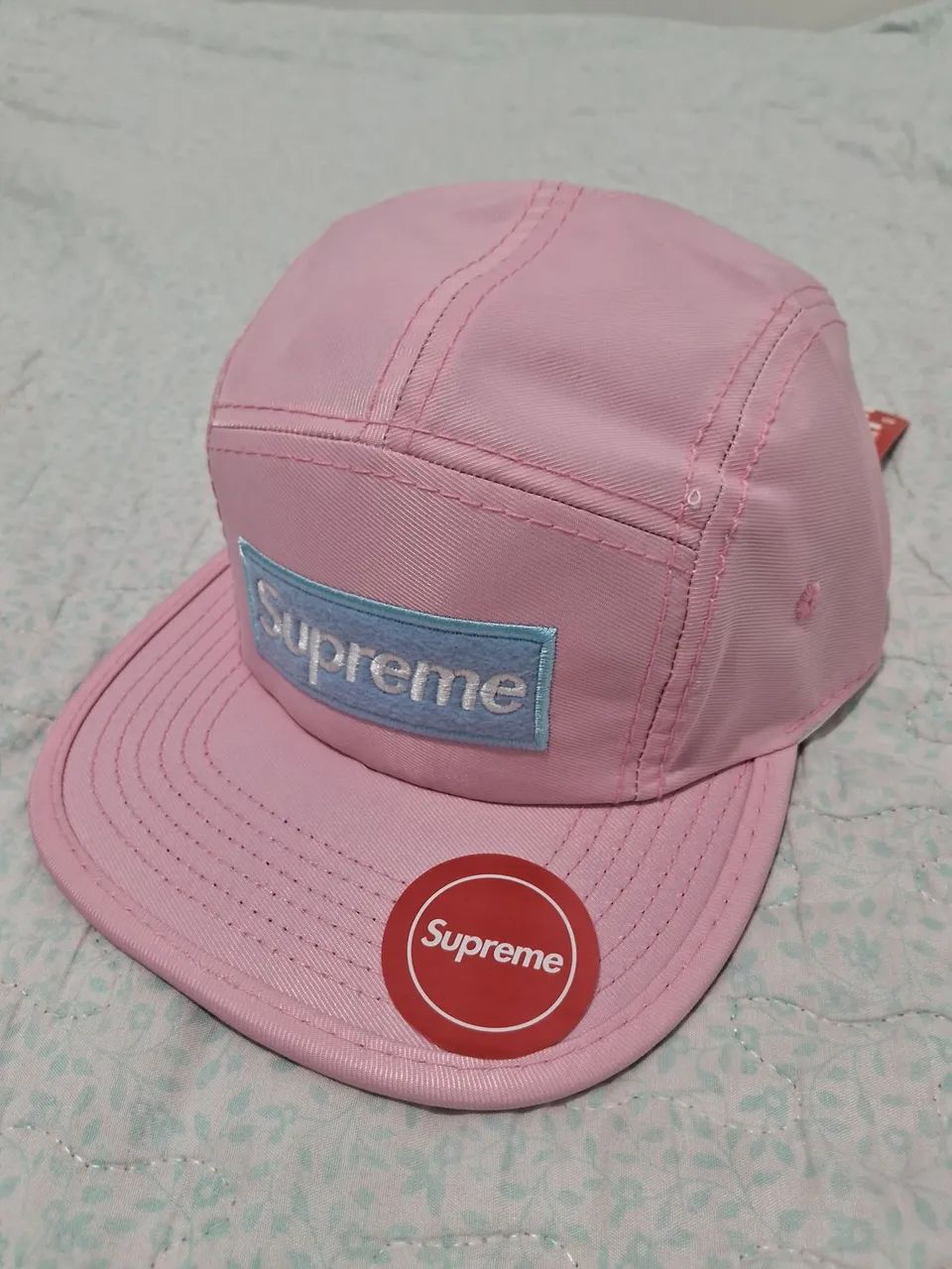 Boné Supreme Aba Reta Rosa
