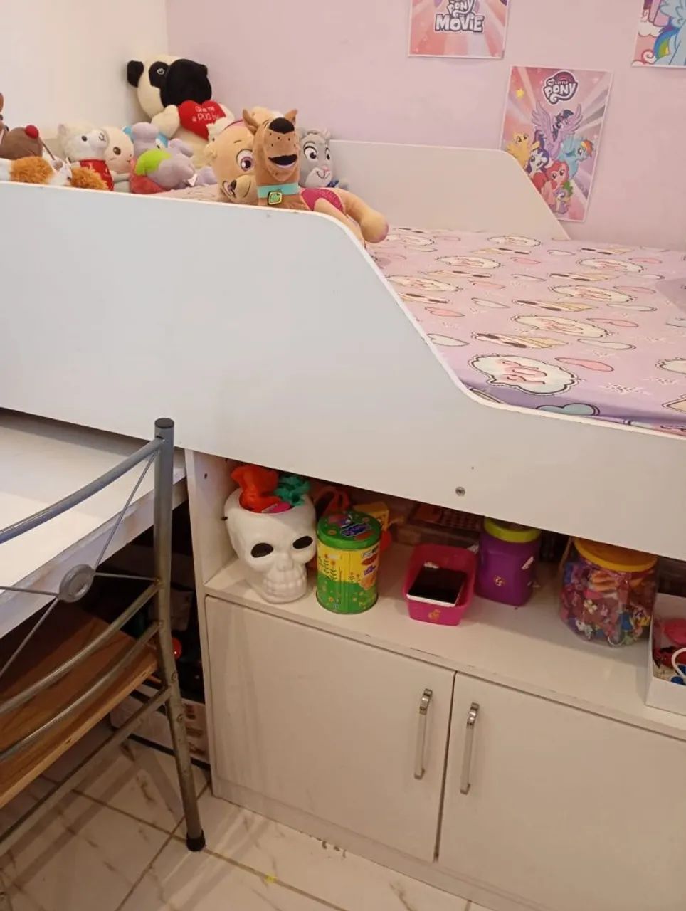 Cama com escrivaninha acoplada  - Foto 3