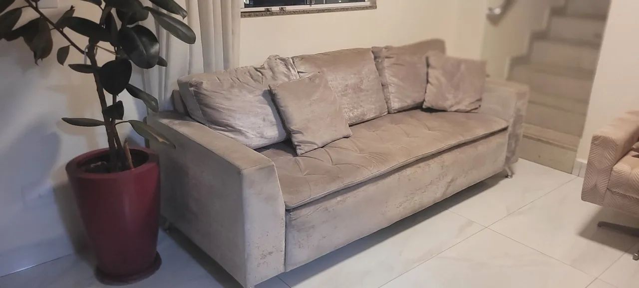 Sofa 3 lugares lindo