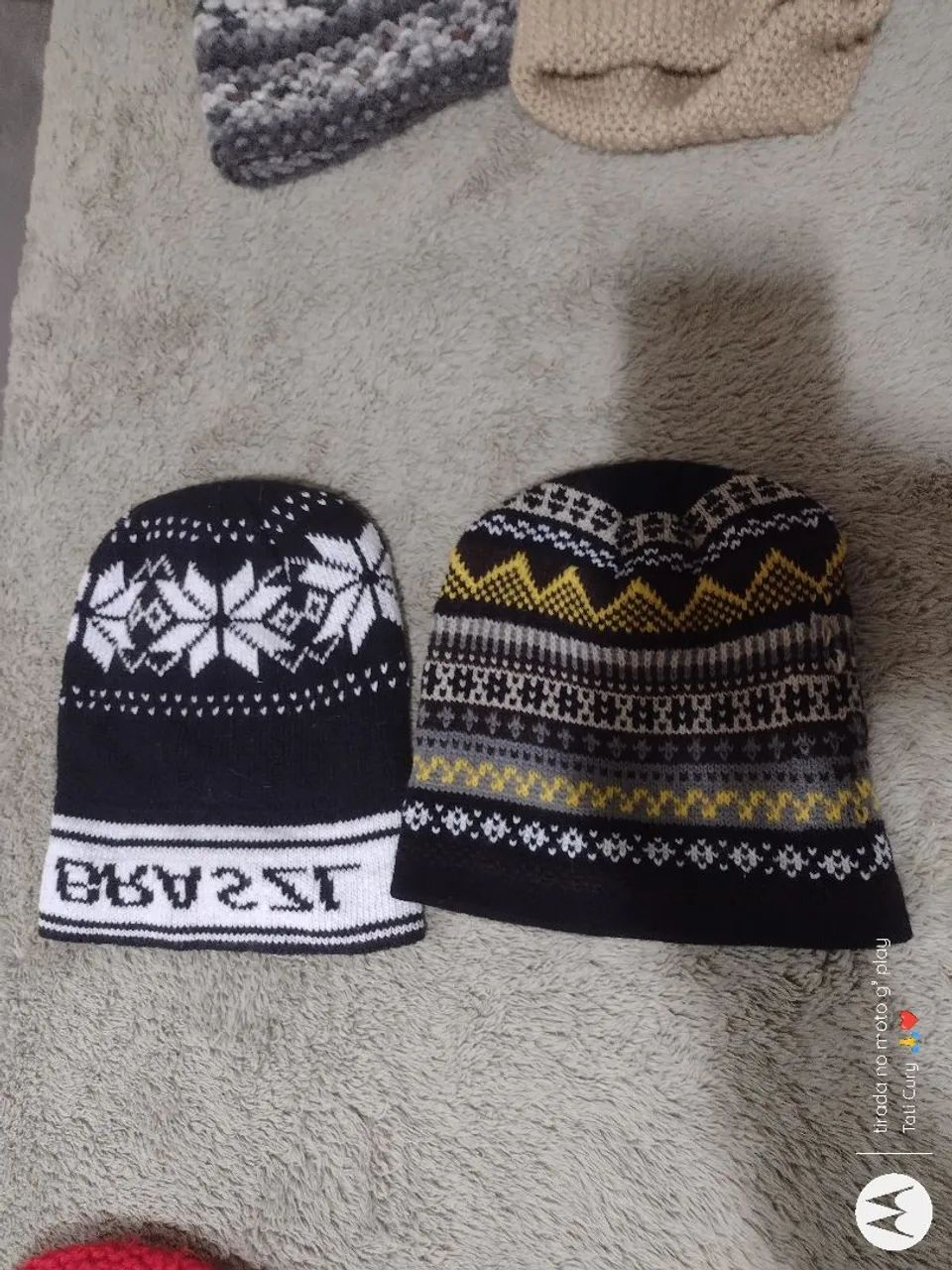 Vendo lote com 6 gorros(toucas) de la - Foto 3