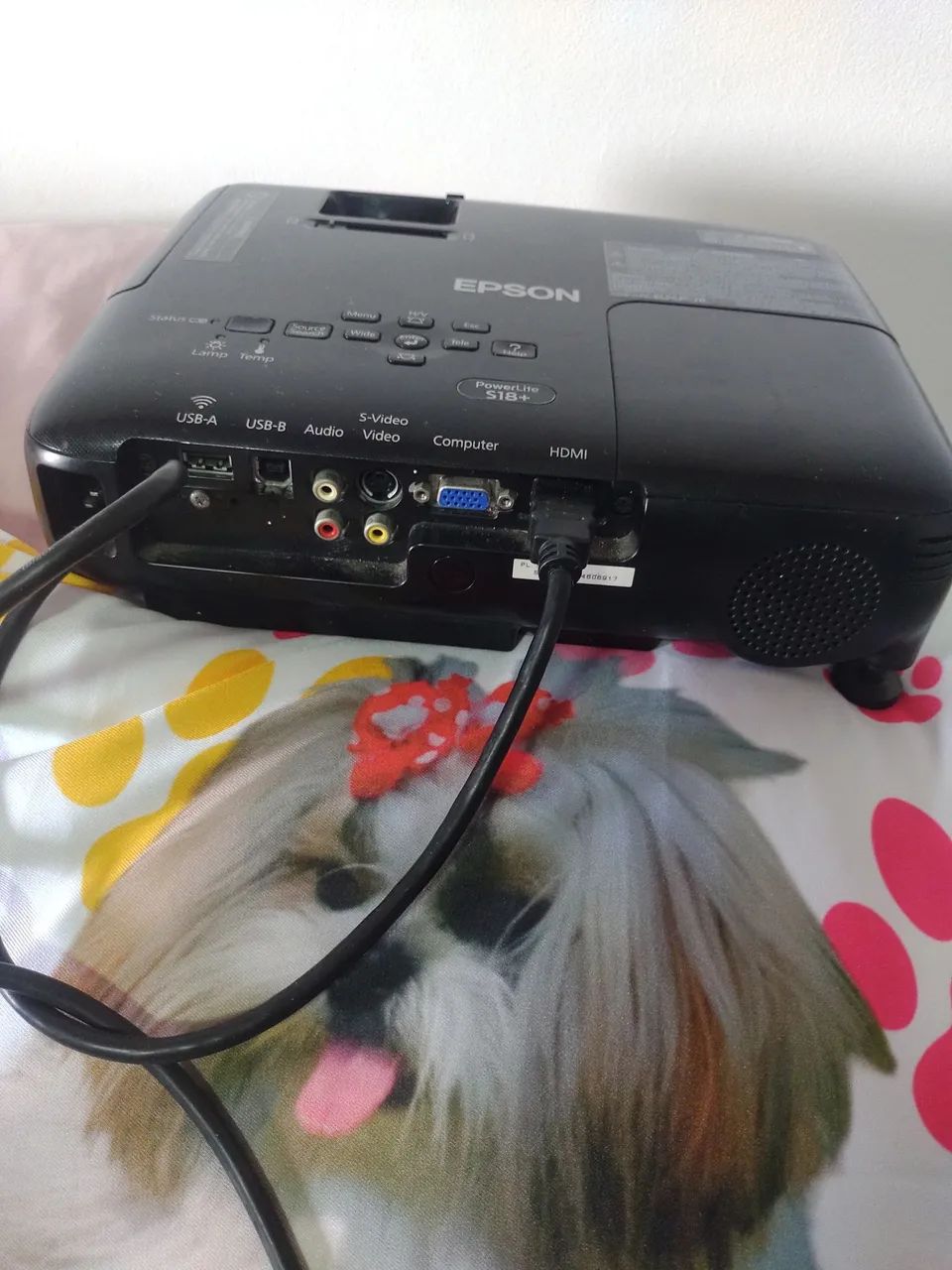 Projetor epson praticamente  pouco uso e ver comprar  - Foto 2
