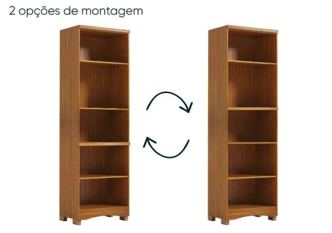 Multifuncional Blanc 4 Portas, 100% MDF - Rio Doce - Foto 4