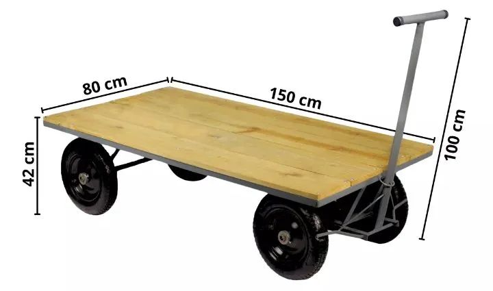 Carro plataforma  - Foto 2