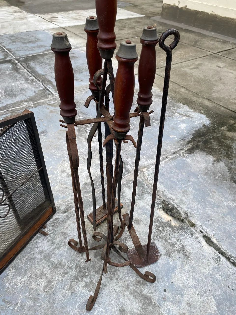 Kit Lareira antiguidade - Foto 2