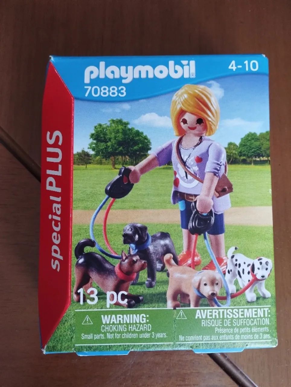Playmobil Cuidadora Dogs 70883