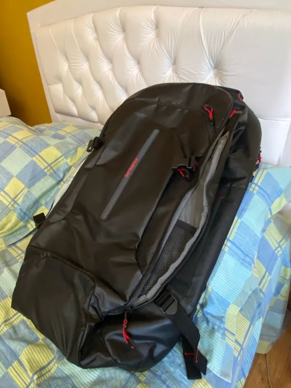 Mochila para Trekking Sansonite - reciclem - Foto 4
