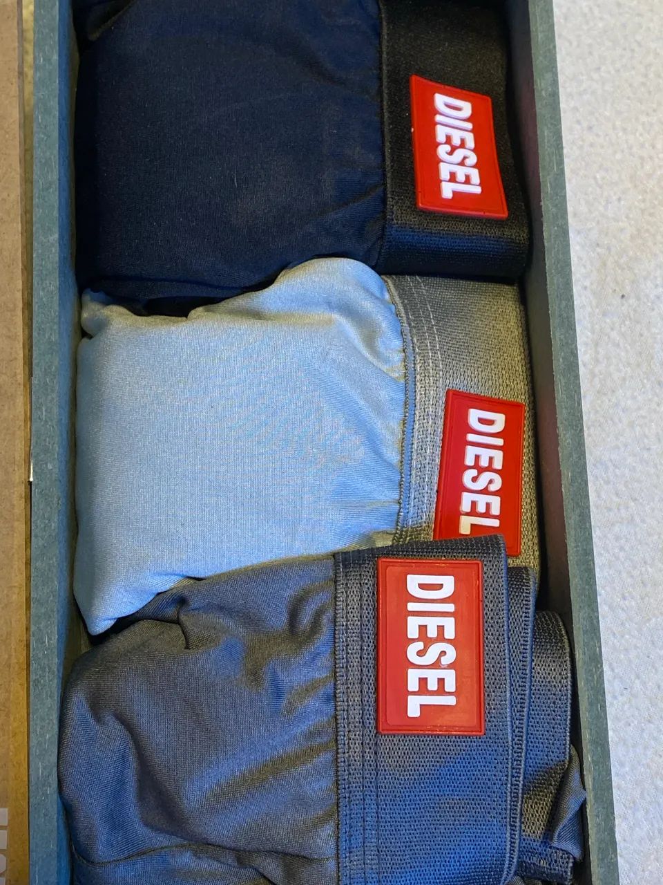 Kit 3 cuecas M Diesel + caixa - Foto 2
