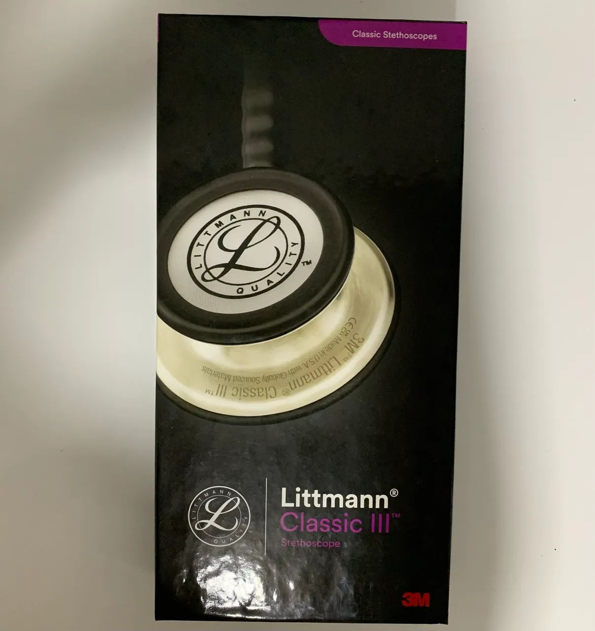 Estetoscópio LITTMANN CLASSIC III - Chocolate  - Foto 3