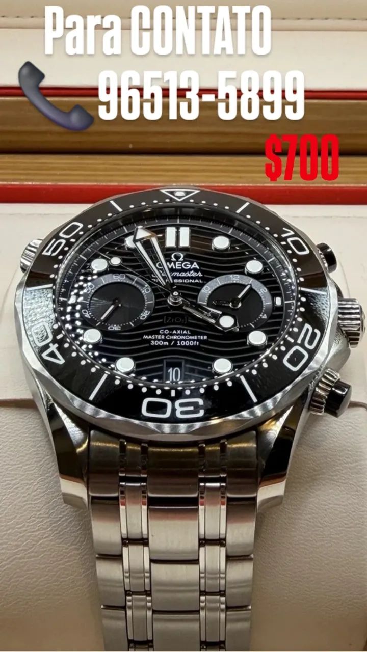 Relógio OMEGA MASTER CHRONOMETER AUTOMÁTICO (RARO) - Foto 3