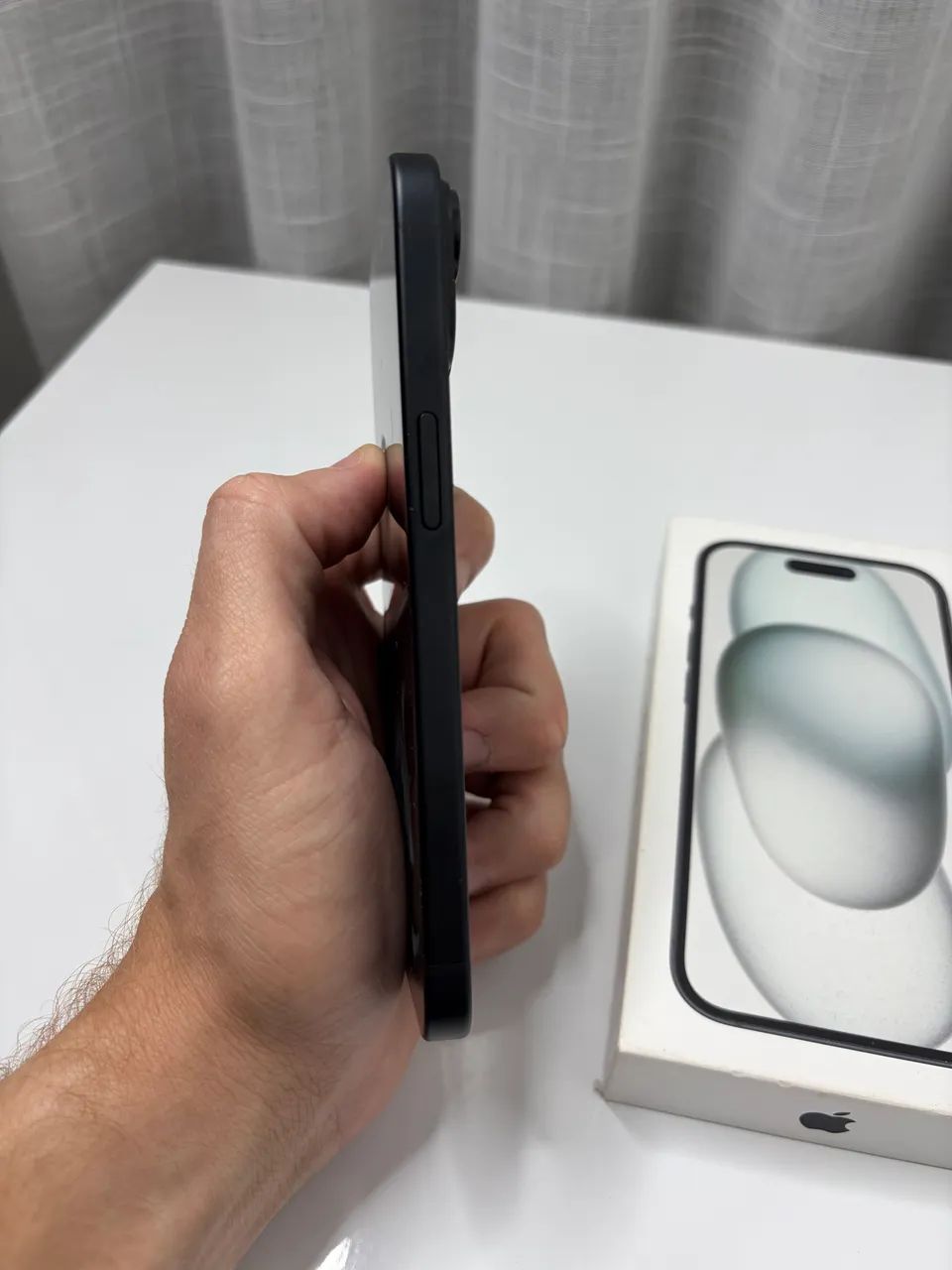 iPhone 15 256GB Preto - Seminovo - Foto 4