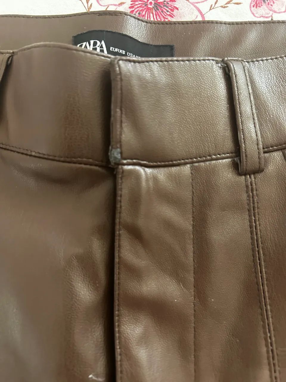Calça da Zara napa  - Foto 4