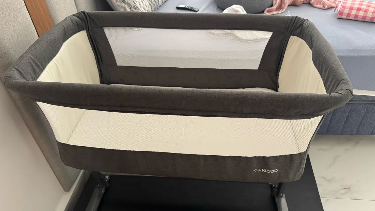 Berço portátil lado a lado kiddo - Foto 4