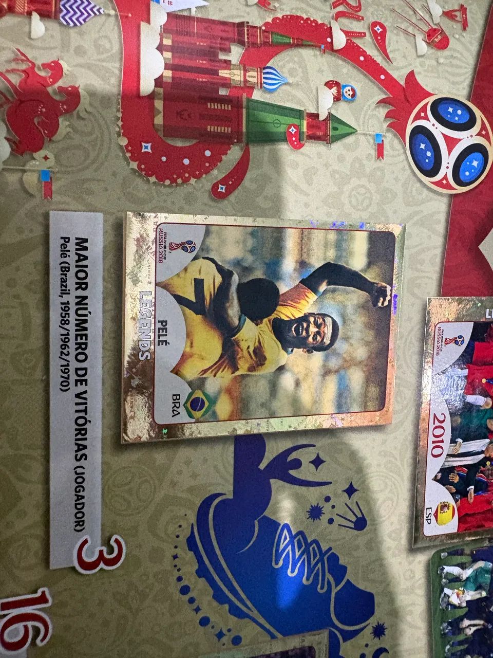 Álbuns completos copas 2018 e 2022 - Foto 5