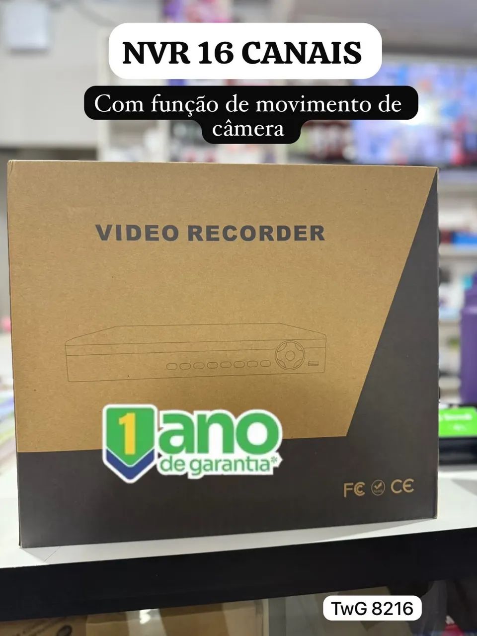 NVR 16 canais