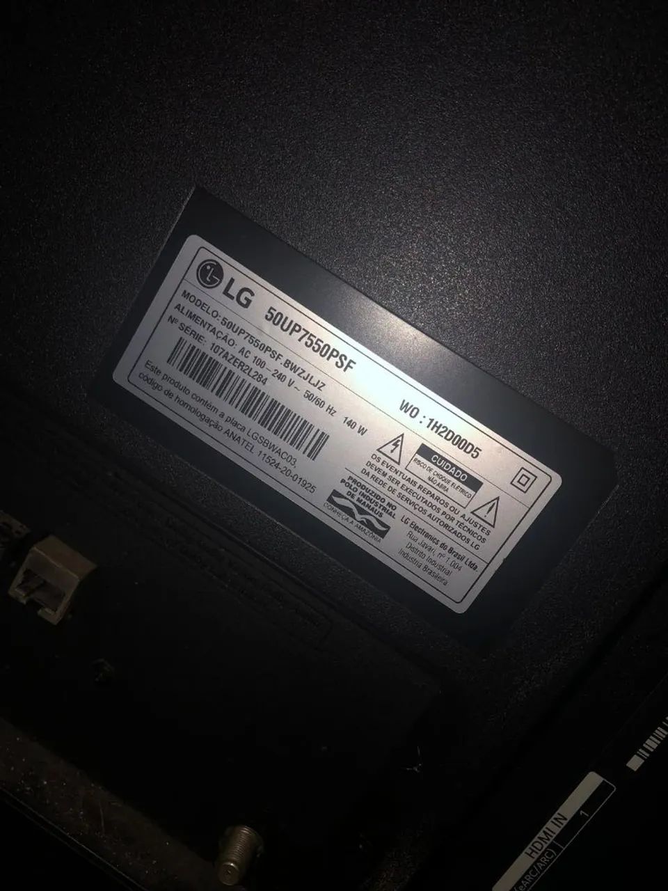  Smart TV LG 50UP7550PSF 50 polegadas  - Foto 2