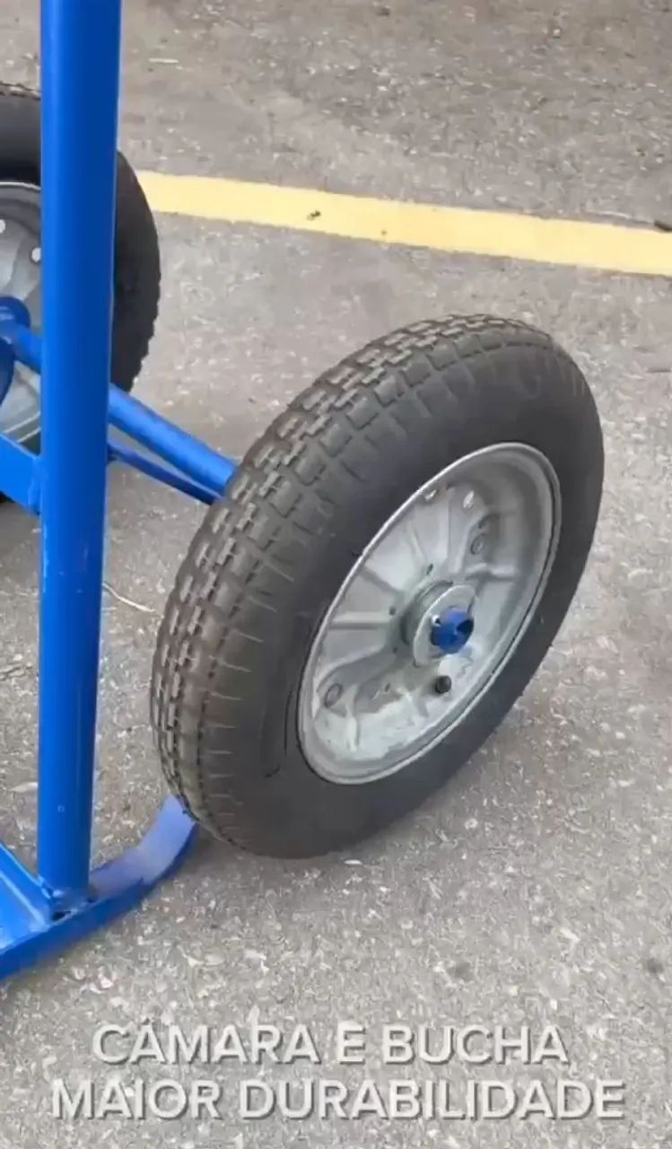 VENDO CARRINHO D CARGA NOVO 350KG  - Foto 2