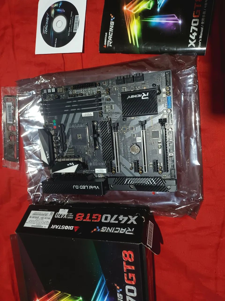 Placa Mãe AM4 X470GT8 Racing Biostar - Foto 5