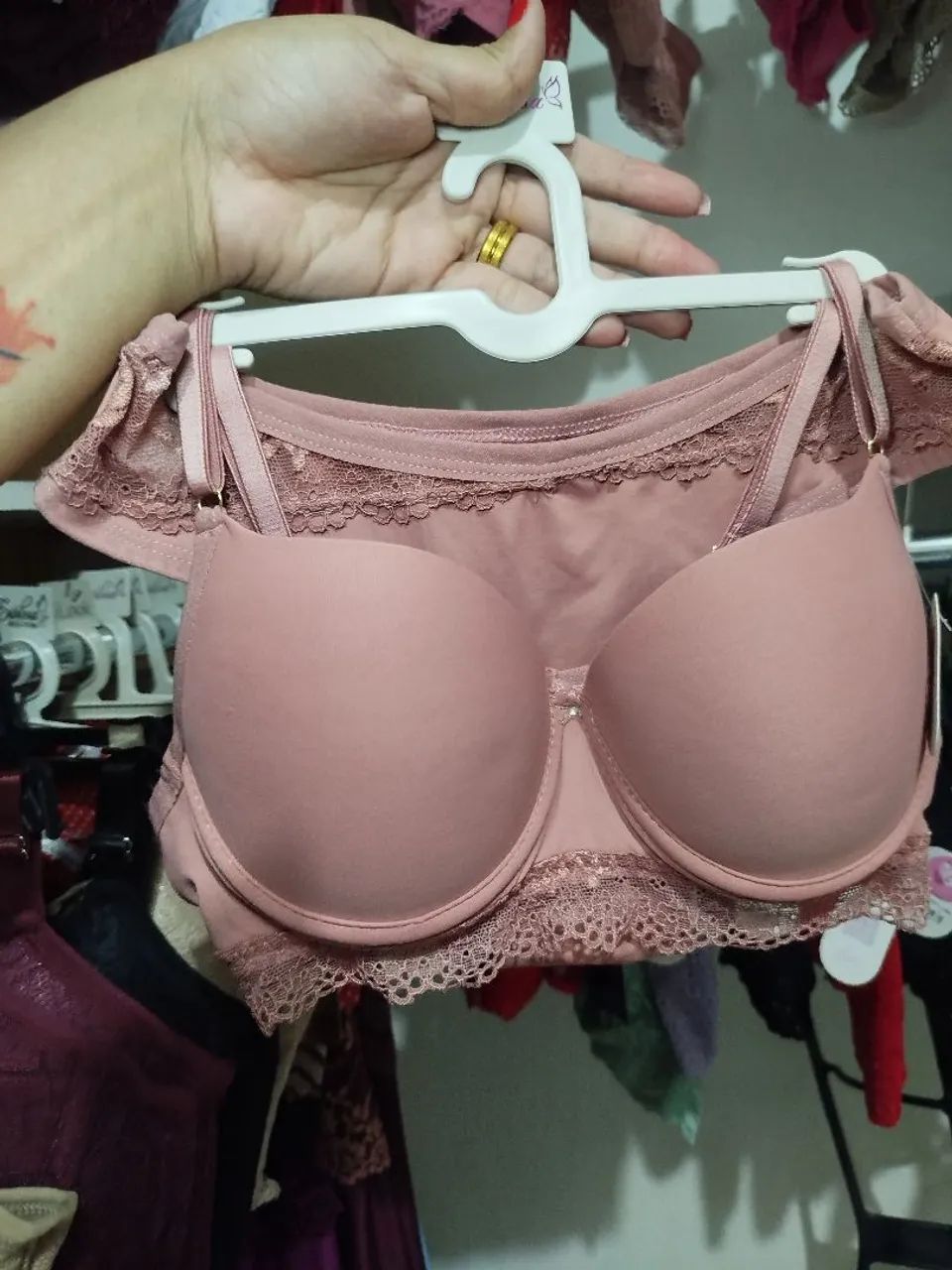 Conjunto lingerie com bojo - Foto 5