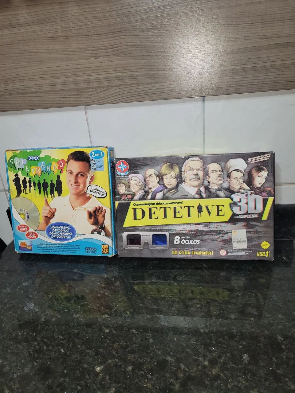 Kit c jogo Detetive 3D e Soletrando completos +LAB de  brinde - Foto 4