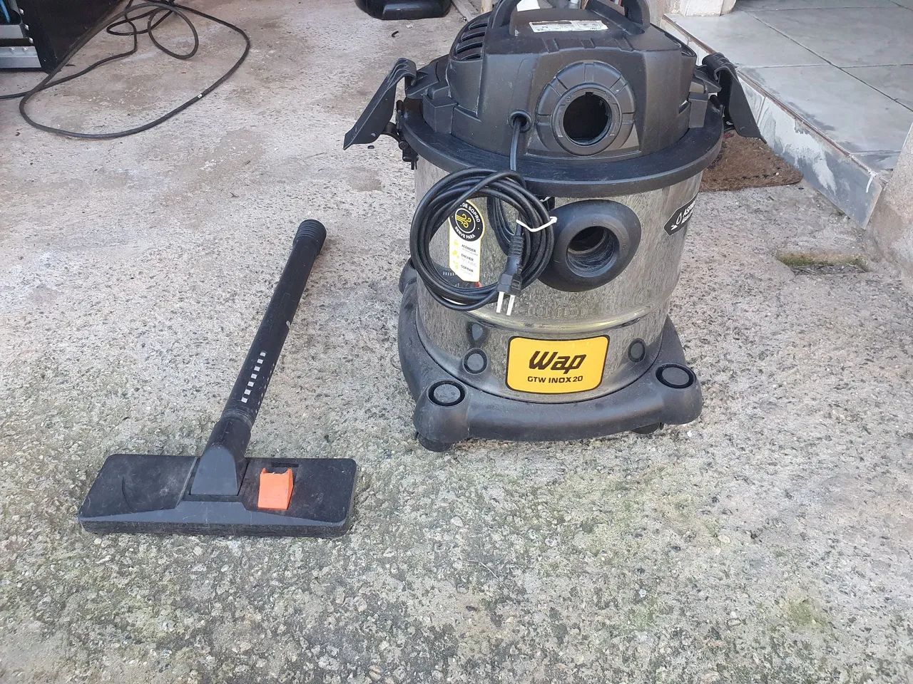 Sucata de aspirador wap gtw inox 20