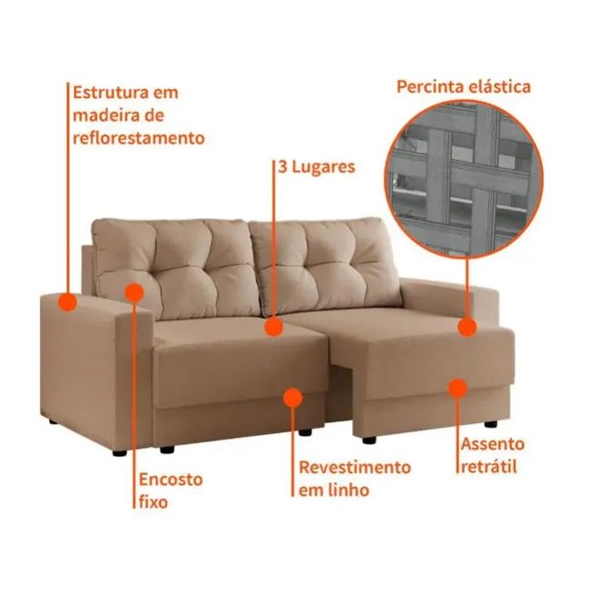 3-Seater Reclining Sofa65569113384323124
