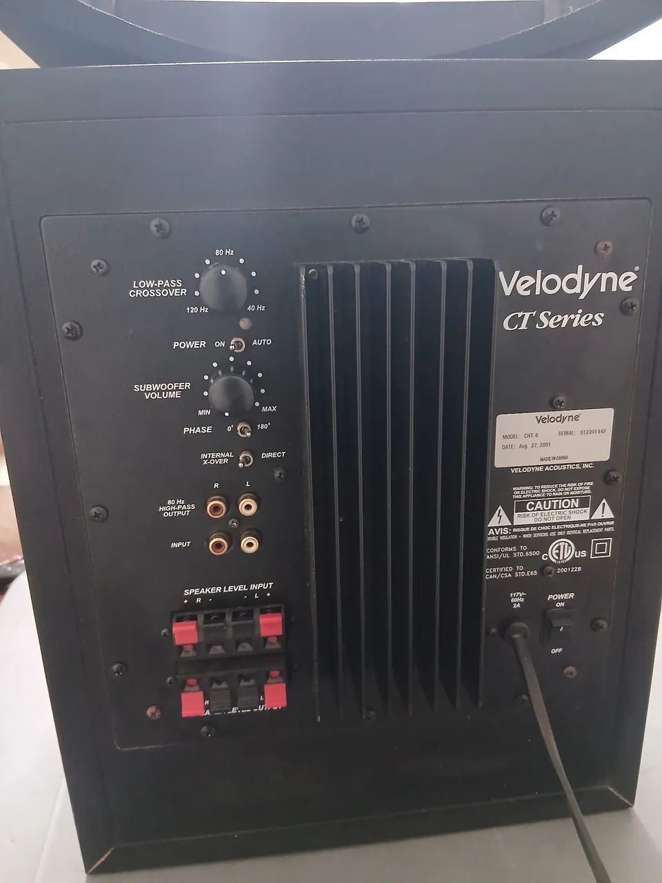 Subwoofer Velodyne - Foto 3
