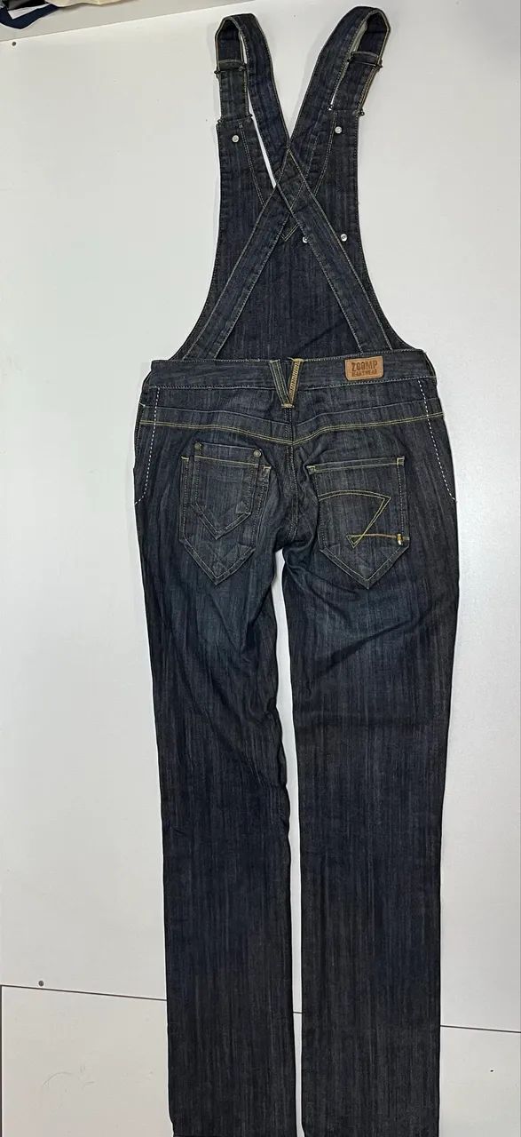Jeans macacão ZOOMP n38 - Foto 3