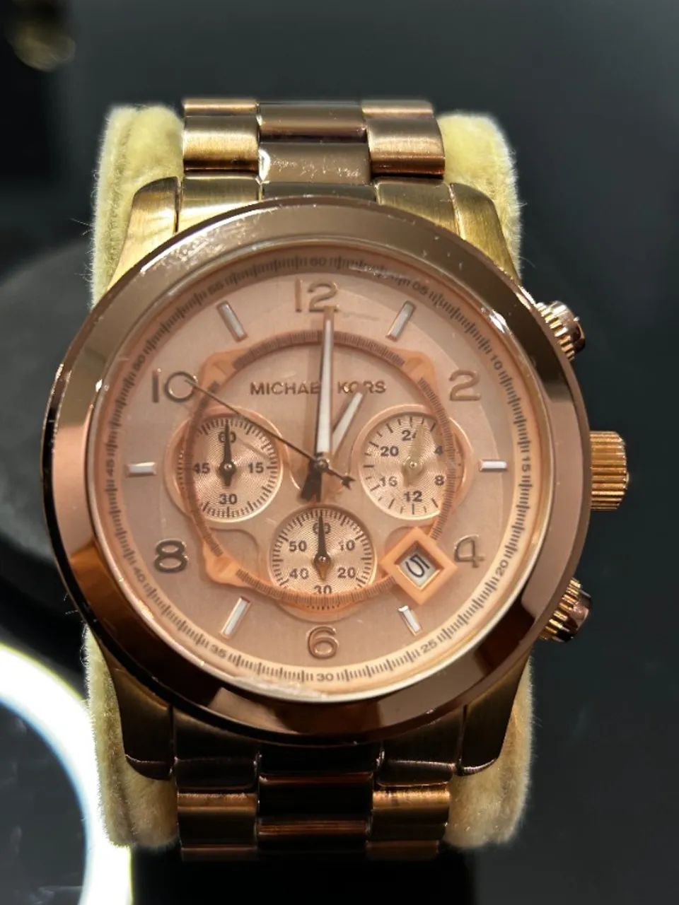 Relógio Michael Kors Mk8077 100% Original Browne - Foto 4