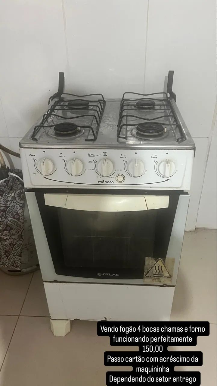 Fogão de 4 bocas - Foto 4