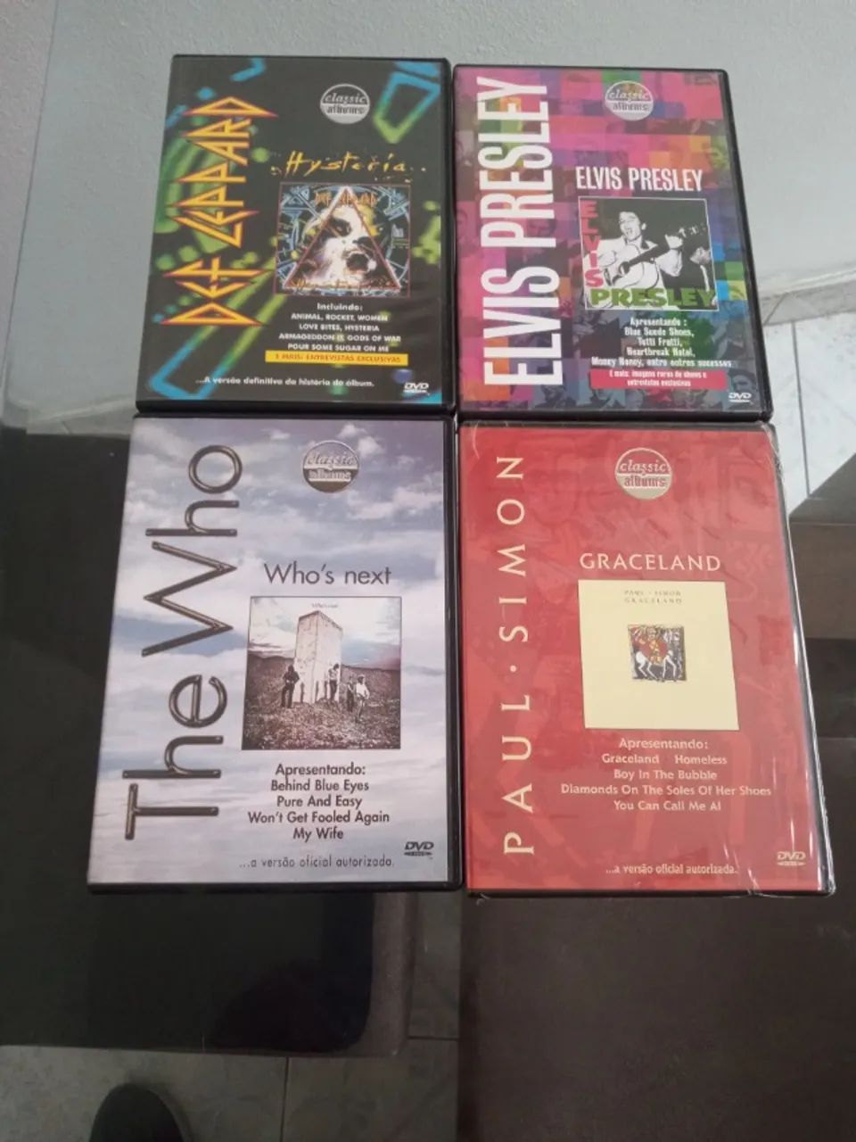 VENDO COLEÇÃO DE DVD`S DE ROCK. - Foto 5