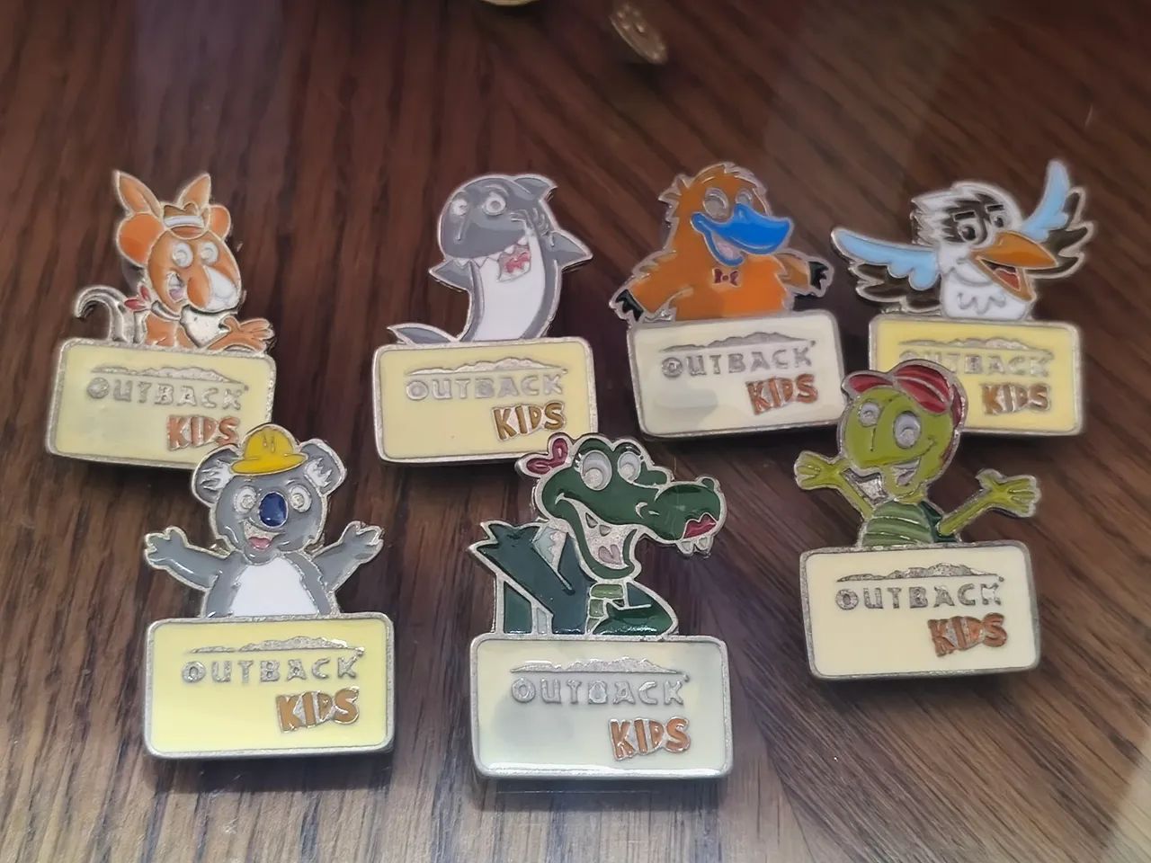 Coleção pins do Outback 3