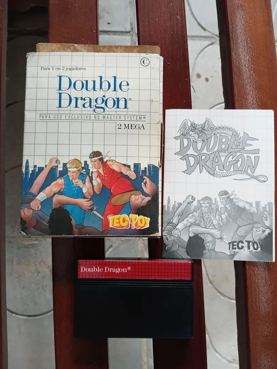 Jogo Master System Double Dragon 