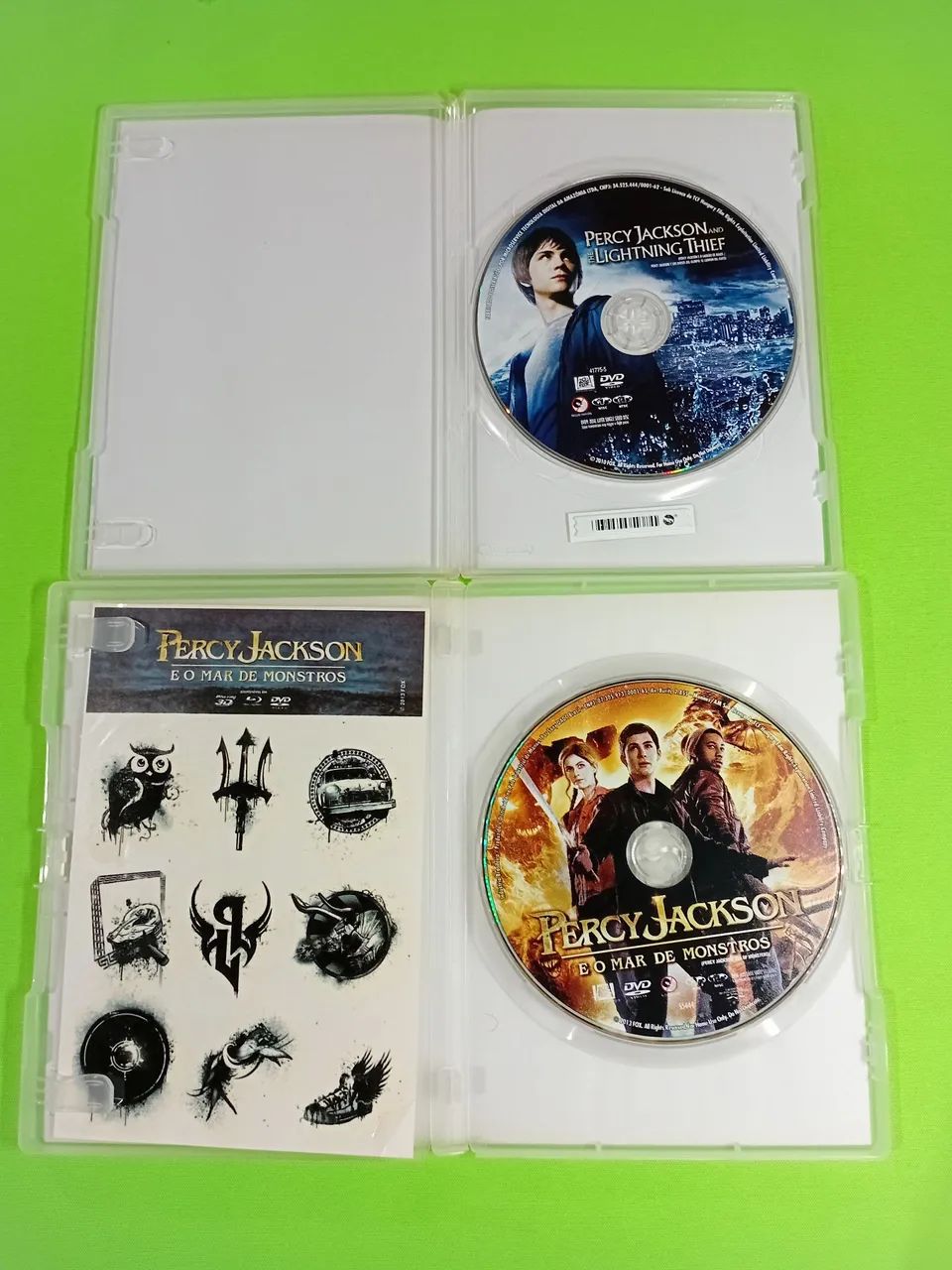 Dvds Percy Jackson - O Ladrão de Raios e o Mar de Monstros - Foto 2
